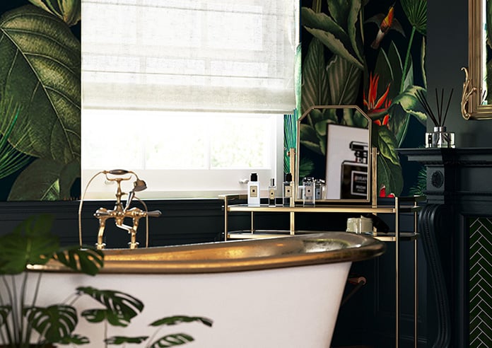 Brescia Voile, Purity - Motorised Roman Blind - Image 5